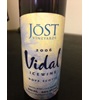 Jost Vineyards Vidal Icewine 2006